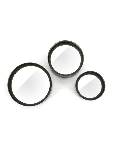 Lot de 3 miroirs ronds