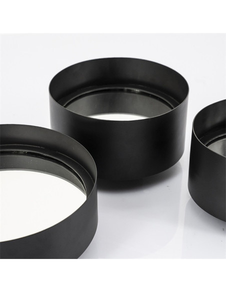 Lot de 3 miroirs ronds