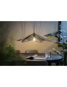 Suspension pétales en métal...