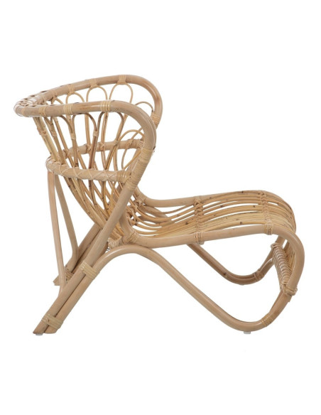 Fauteuil lougne en rotin Design