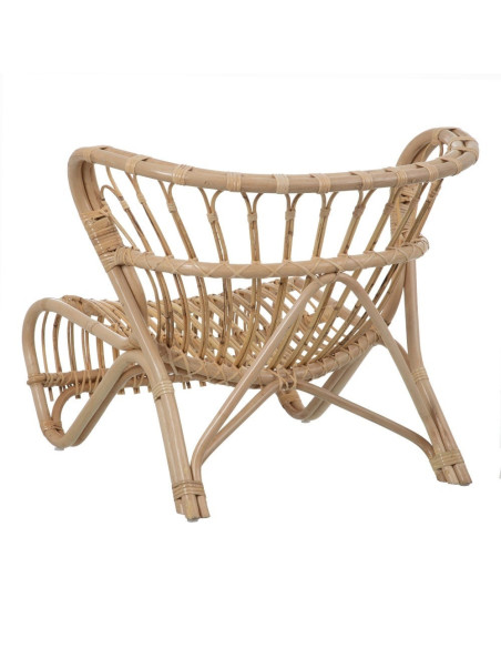 Fauteuil lougne en rotin Design