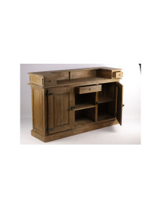 Bar comptoir en bois massif... 2