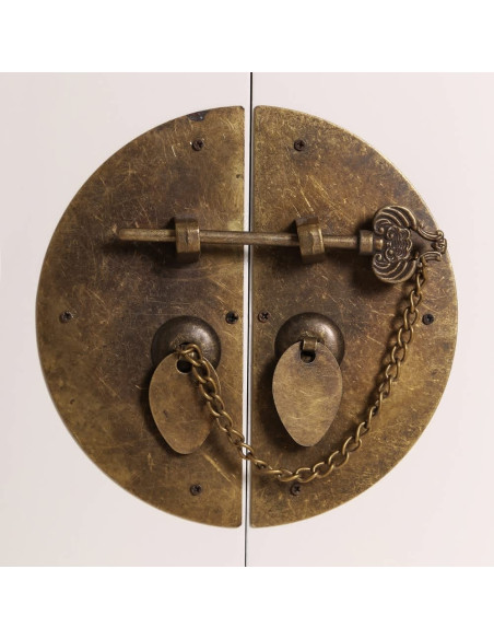 Table de chevet Chinoise Blanche