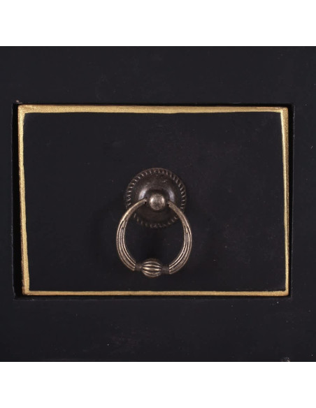 Petite console chinoise en bois Noir