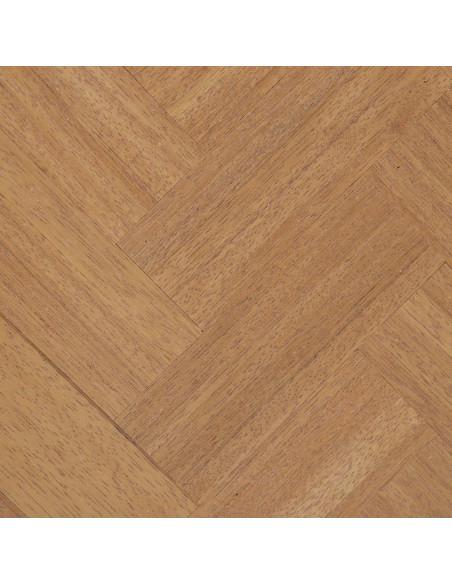 Table de chevet bois et noir moderne