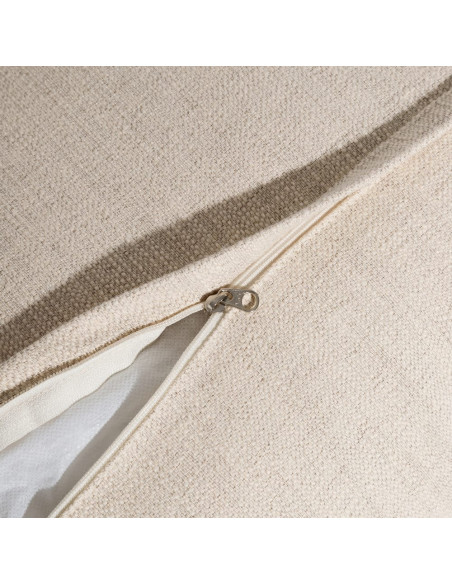 Canapé en rotin blanc 3 places