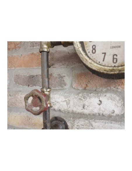 Horloge vanne de plombier Industrielle