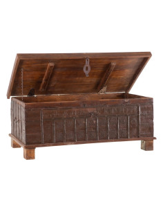 Coffre en teck style ancien 2