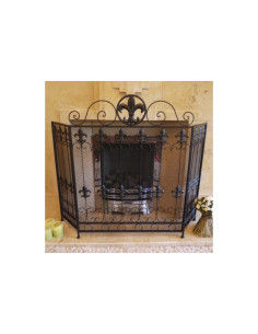 Pare-feu de cheminée avec...