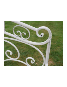 Banc arabesque en métal... 2