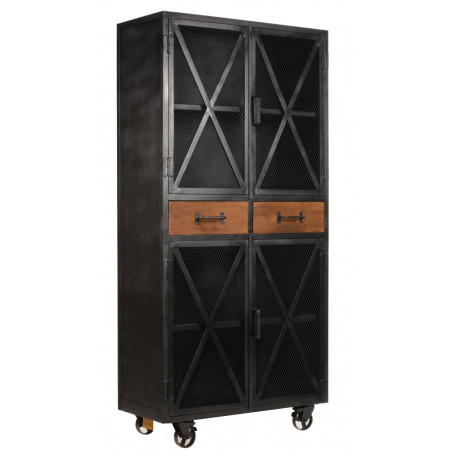 Armoire métallique grise indus Armoire métallique grise indus