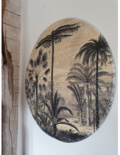 Déco murale motif floraux... 2