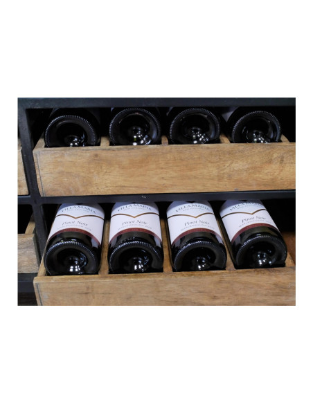 Buffet bar avec portes vitrées