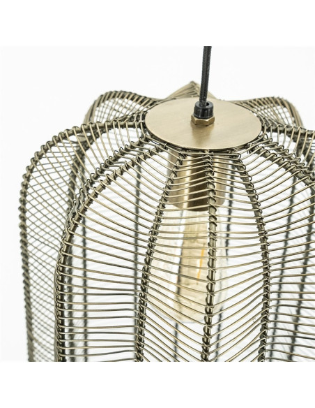 Suspension métallique allongée