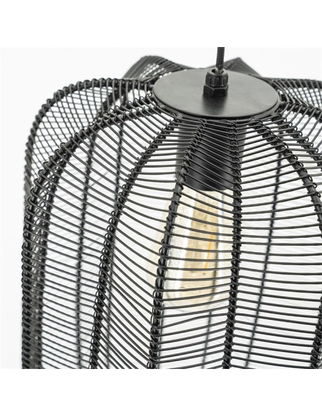 Suspension métallique allongée