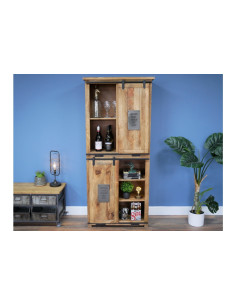 Armoire haute en bois...