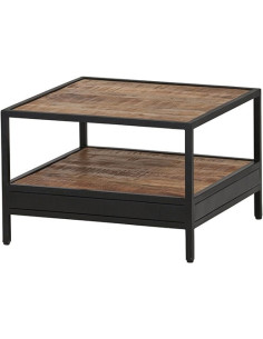 Table basse carrée en métal...