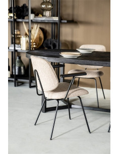 Fauteuil Design en tissu et...
