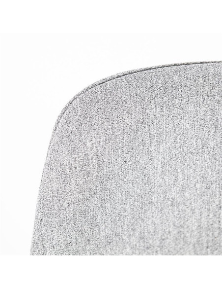 Fauteuil Design en tissu et métal Lynn