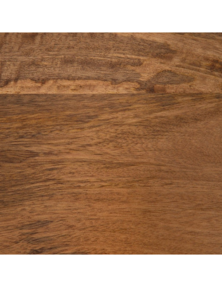 Armoire haute en bois massif 2 portes et 3 tiroirs