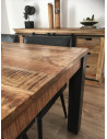 Table de repas bois métal design Ventura
