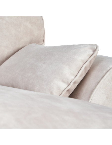 Méridienne avec détails cloutés