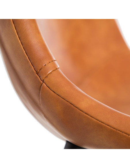 Tabouret de bar Camel avec pieds en métal