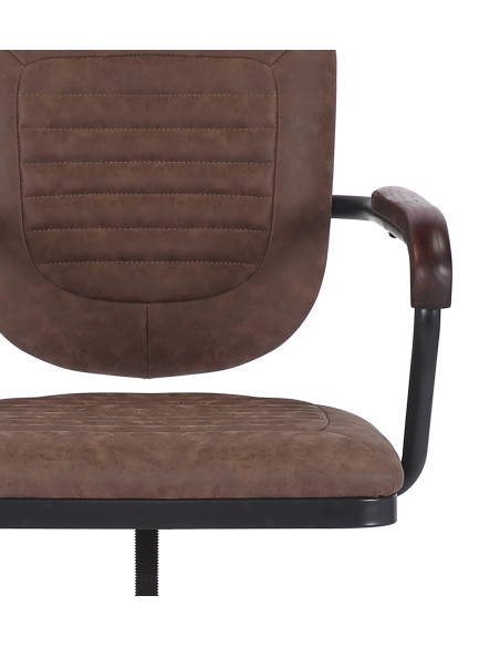 Fauteuil de bureau à roulettes réglable en hauteur