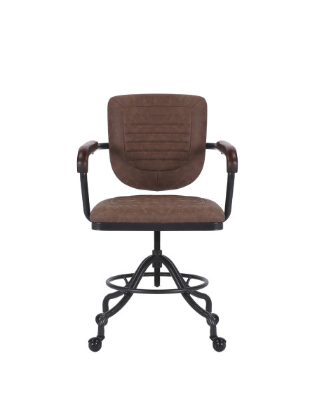 Fauteuil de bureau à roulettes réglable en hauteur