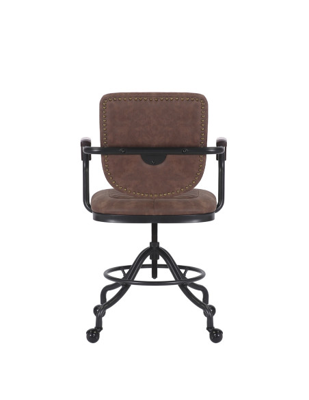 Fauteuil de bureau à roulettes réglable en hauteur