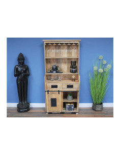 Armoire à vin style indus