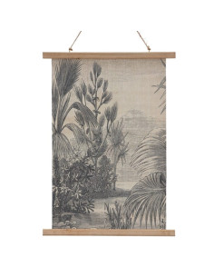 Parchemin décoratif en noir...