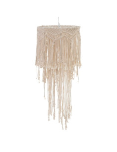 Suspension macramé beige...