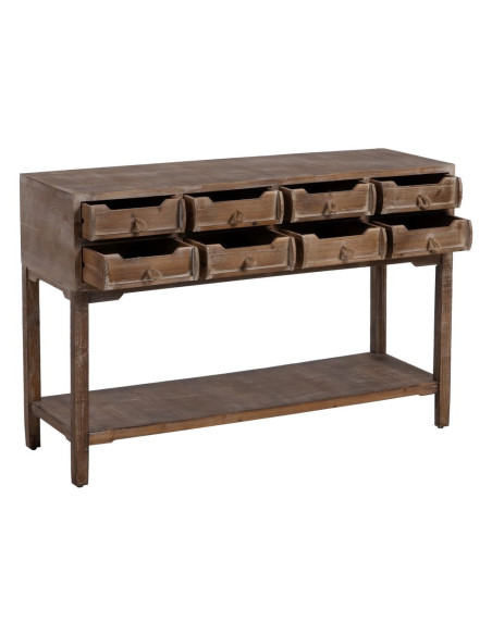 Console 8 tiroirs 120cm