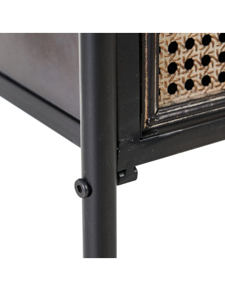 Etagère en métal avec tiroir