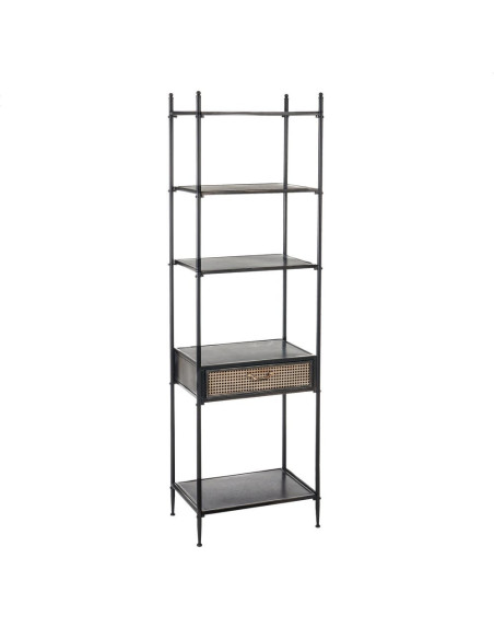 Etagère en métal avec tiroir