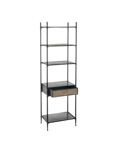 Etagère en métal avec tiroir