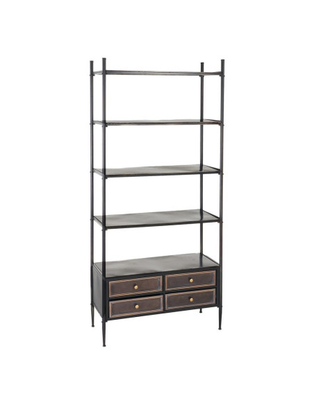 Etagère en métal avec tiroir