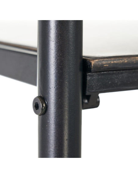 Etagère en métal avec tiroir