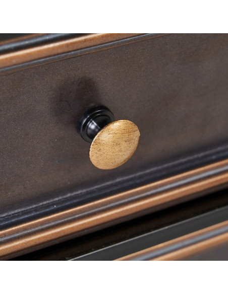 Etagère en métal avec tiroir