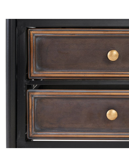 Etagère en métal avec tiroir