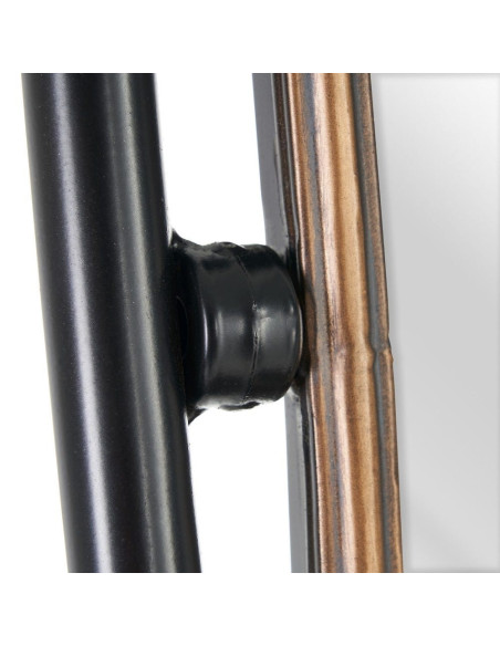 Console murale en métal avec miroir et tiroirs