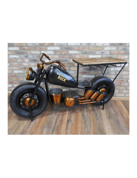 Bar en forme de moto