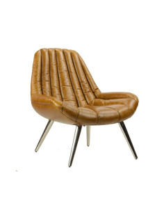 Fauteuil en cuir style...