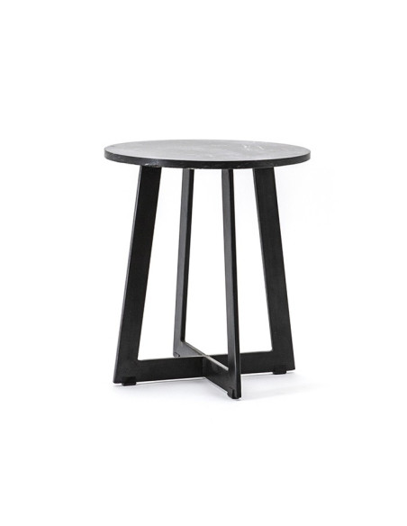 Table d'appoint Design en marbre noir