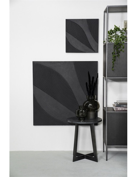 Table d'appoint Design en marbre noir