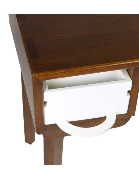 Bureau deux tiroirs et un rangement Artic