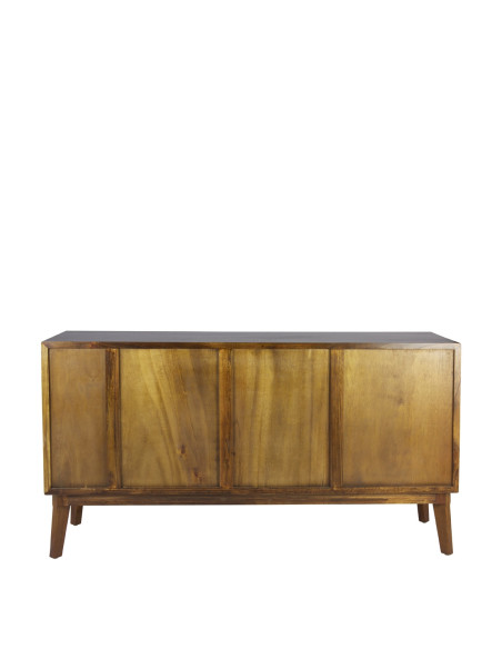 Buffet en bois massif 2 portes et 6 tiroirs Artic