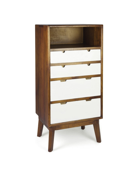 Commode haute avec 4 tiroirs et 1 niche Artic