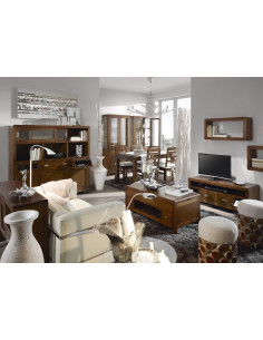 Vitrine en bois massif deux... 2